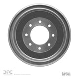 Dynamic Friction 1981-1989 Chevrolet R20/R2500 Suburban Rear True Balanced Brake Drum (292x12 Solid) by Dynamic Friction Company 365-47044