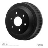 Dynamic Friction 1988-2002 Chevrolet K2500 Rear True Balanced Brake Drum (258x10.5 Solid) by Dynamic Friction Company 365-47048