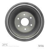 Dynamic Friction 1988-2002 Chevrolet K2500 Rear True Balanced Brake Drum (258x10.5 Solid) by Dynamic Friction Company 365-47048