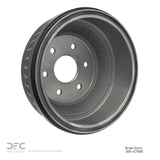 Dynamic Friction 1988-2002 Chevrolet K2500 Rear True Balanced Brake Drum (258x10.5 Solid) by Dynamic Friction Company 365-47048