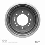 Dynamic Friction 1951-1967 Chevrolet 3D Rear/Front True Balanced Brake Drum by Dynamic Friction Company 365-47054