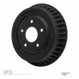 Dynamic Friction 1987-2003 Chevrolet S10 Rear True Balanced Brake Drum (321x28 Vented) by Dynamic Friction Company 365-47055