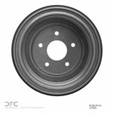 Dynamic Friction 1987-2003 Chevrolet S10 Rear True Balanced Brake Drum (321x28 Vented) by Dynamic Friction Company 365-47055