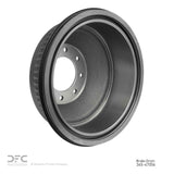 Dynamic Friction 1974-2006 Chevrolet P40 Rear True Balanced Brake Drum (301x26.29 Vented) by Dynamic Friction Company 365-47056
