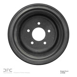 Dynamic Friction 1992-2002 Chevrolet Tahoe Rear True Balanced Brake Drum (290x10 Solid) by Dynamic Friction Company 365-47058