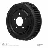 Dynamic Friction 1990-1995 Chevrolet G20 Rear True Balanced Brake Drum (287x17 Vented) by Dynamic Friction Company 365-47059