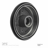 Dynamic Friction 1989-1994 Geo Metro Rear True Balanced Brake Drum (215x10 Solid) by Dynamic Friction Company 365-50001