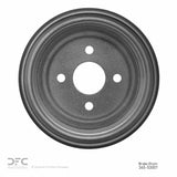 Dynamic Friction 1991-2002 Saturn SL Rear True Balanced Brake Drum (250x18 Vented) by Dynamic Friction Company 365-53001