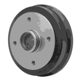Dynamic Friction 1988-1993 Ford Festiva Rear True Balanced Brake Drum (219x13 Solid) by Dynamic Friction Company 365-54000