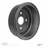 Dynamic Friction 1960-1966 Ford Mustang Front/Rear True Balanced Brake Drum (235x18 Vented) by Dynamic Friction Company 365-54004