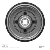 Dynamic Friction 2009-2011 Ford Focus Rear True Balanced Brake Drum (276x26 Vented) by Dynamic Friction Company 365-54039
