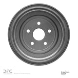 Dynamic Friction 1962-1974 Ford Econoline Front True Balanced Brake Drum (253x10.1 Solid) by Dynamic Friction Company 365-54049