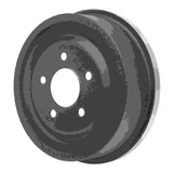 Dynamic Friction 1980-1983 Ford F-150 RWD Rear True Balanced Brake Drum (275x25 Vented) by Dynamic Friction Company 365-54061