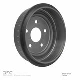 Dynamic Friction 1983-1997 Ford Bronco II Rear True Balanced Brake Drum (280x10 Solid) by Dynamic Friction Company 365-54064