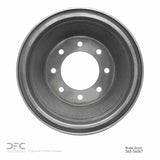 Dynamic Friction 1986-1996 Ford F-250 2WD (Excl Super Duty) Rear True Balanced Brake Drum (278x25.1 Vented) by Dynamic Friction Company 365-54067