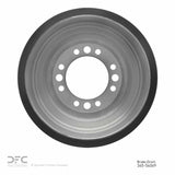 Dynamic Friction 1987-1998 Ford F-350 2WD (Excl Super Duty) Rear True Balanced Brake Drum (300x25 Vented) by Dynamic Friction Company 365-54069