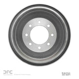 Dynamic Friction 1982-1994 Ford F-350 2WD (Excl Super Duty) Rear True Balanced Brake Drum (380x32 Vented) by Dynamic Friction Company 365-54071