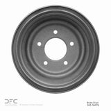 Dynamic Friction 1997-1999 Ford F-150 RWD Rear True Balanced Brake Drum (320x11 Solid) by Dynamic Friction Company 365-54076