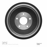 Dynamic Friction 2010-2013 Ford Transit Connect Rear True Balanced Brake Drum (282x26 Vented) by Dynamic Friction Company 365-54085