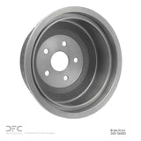 Dynamic Friction 1966-1971 Ford Torino Rear True Balanced Brake Drum (222x10 Solid) by Dynamic Friction Company 365-56003