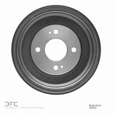 Dynamic Friction 1988-1991 Honda Civic Wagon Rear True Balanced Brake Drum (239x10 Solid) by Dynamic Friction Company 365-59010