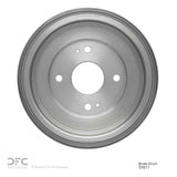 Dynamic Friction 1990-2002 Honda Accord Sedan Rear True Balanced Brake Drum (242x19 Vented) by Dynamic Friction Company 365-59011