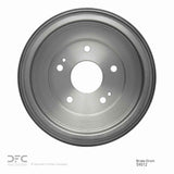 Dynamic Friction 2003-2007 Honda Accord Coupe Rear True Balanced Brake Drum (242x19 Vented) by Dynamic Friction Company 365-59012