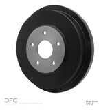 Dynamic Friction 1999-2001 Honda Odyssey Rear True Balanced Brake Drum (260x10 Solid) by Dynamic Friction Company 365-59013