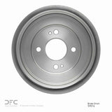 Dynamic Friction 2001-2014 Honda Fit (USA/Canada) Rear True Balanced Brake Drum (239x10 Solid) by Dynamic Friction Company 365-59014