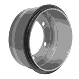 Dynamic Friction 1985-1989 Nissan D21 Hardbody Pickup HD (6 Cyl) Rear True Balanced Brake Drum (269x9.6 Solid) by Dynamic Friction Company 365-67010