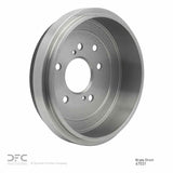 Dynamic Friction 2013-2021 Chevrolet City Express Rear True Balanced Brake Drum (258x10 Solid) by Dynamic Friction Company 365-67031