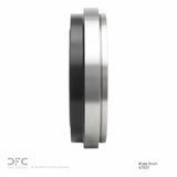 Dynamic Friction 2013-2021 Chevrolet City Express Rear True Balanced Brake Drum (258x10 Solid) by Dynamic Friction Company 365-67031