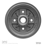 Dynamic Friction 1983-1993 Dodge 2000 GTX Rear True Balanced Brake Drum (256x24 Vented) by Dynamic Friction Company 365-72001