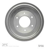 Dynamic Friction 1983-1996 Mitsubishi Raider Rear True Balanced Brake Drum (243x13 Solid) by Dynamic Friction Company 365-72002