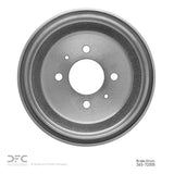 Dynamic Friction 1992-2002 Dodge Colt Rear True Balanced Brake Drum (266x18 Vented) by Dynamic Friction Company 365-72005