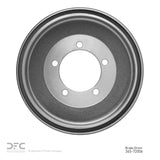 Dynamic Friction 1995-2005 Chrysler Sebring Rear True Balanced Brake Drum (266x24 Vented) by Dynamic Friction Company 365-72006
