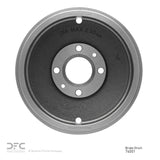 Dynamic Friction 1975-1993 Volkswagen Fox Rear True Balanced Brake Drum (281x11 Solid) by Dynamic Friction Company 365-74001