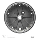Dynamic Friction 1958-1972 Volkswagen Karmann Ghia Rear True Balanced Brake Drum (278x9.5 Solid) by Dynamic Friction Company 365-74003
