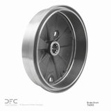 Dynamic Friction 1958-1972 Volkswagen Karmann Ghia Rear True Balanced Brake Drum (278x9.5 Solid) by Dynamic Friction Company 365-74003