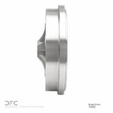 Dynamic Friction 1958-1972 Volkswagen Karmann Ghia Rear True Balanced Brake Drum (278x9.5 Solid) by Dynamic Friction Company 365-74003