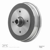 Dynamic Friction 1966-1980 Volkswagen Karmann Ghia Rear True Balanced Brake Drum (239x20 Vented) by Dynamic Friction Company 365-74004