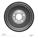 Dynamic Friction 1992-1995 Volkswagen EuroVan Rear True BaLanced Brake Drum (256x12.9 Solid) by Dynamic Friction Company 365-74013