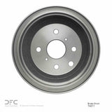 Dynamic Friction 1983-1983 Toyota Celica Rear True Balanced Brake Drum (244x10 Solid) by Dynamic Friction Company 365-76011