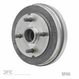 Dynamic Friction 1983-1990 Toyota Tercel Rear True Balanced Brake Drum (258x10 Solid) by Dynamic Friction Company 365-76012