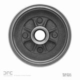 Dynamic Friction 1983-1990 Toyota Tercel Rear True Balanced Brake Drum (258x10 Solid) by Dynamic Friction Company 365-76012