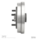 Dynamic Friction 1983-1990 Toyota Tercel Rear True Balanced Brake Drum (258x10 Solid) by Dynamic Friction Company 365-76012