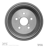 Dynamic Friction 1990-1993 Toyota Celica Rear True Balanced Brake Drum (243x22 Vented) by Dynamic Friction Company 365-76026
