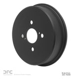 Dynamic Friction 1991-1992 Toyota Corolla (US/Canada) Rear True Balanced Brake Drum (272x22 Vented) by Dynamic Friction Company 365-76030