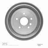 Dynamic Friction 1996-2005 Toyota RAV4 Rear True Balanced Brake Drum (242x9 Solid) by Dynamic Friction Company 365-76035