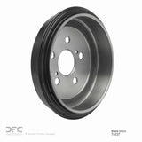 Dynamic Friction 2000-2008 Toyota Celica Rear True Balanced Brake Drum (263x10 Solid) by Dynamic Friction Company 365-76037
